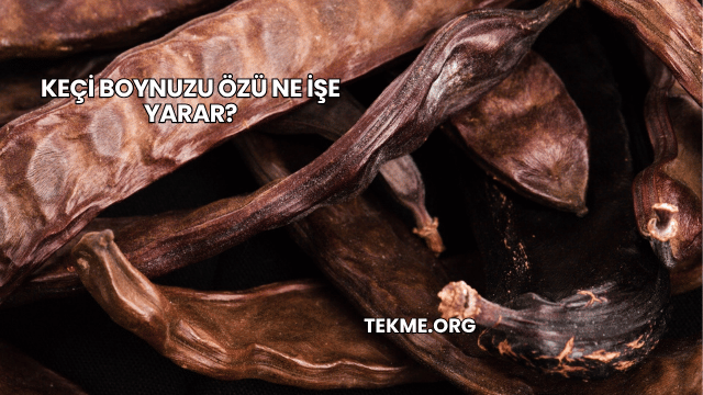Keçi Boynuzu Özü Ne İşe Yarar?