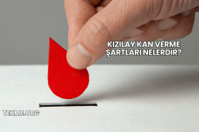 Kızılay Kan Verme Şartları Nelerdir?