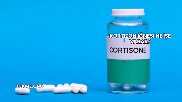 Kortizon İğnesi Ne İşe Yarar?
