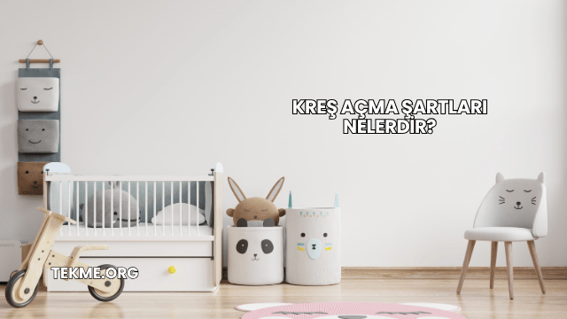 Kreş Açma Şartları Nelerdir?