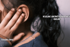 Kulak Akıntısına Ne İyi Gelir?
