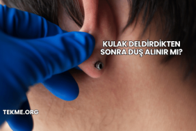 Kulak Deldirdikten Sonra Duş Alınır mı?