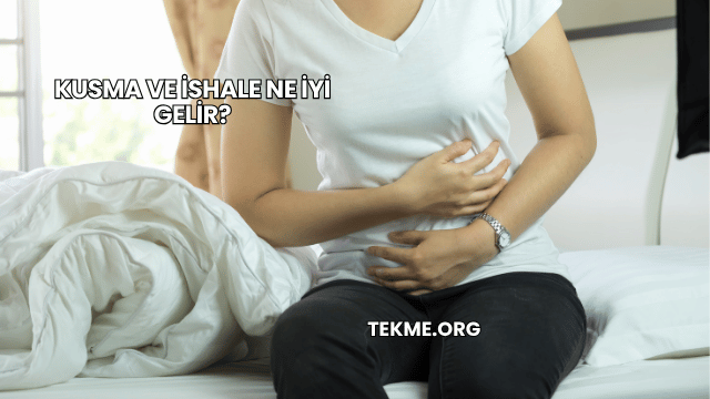 Kusma ve İshale Ne İyi Gelir?