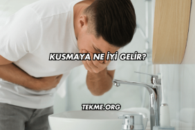 Kusmaya Ne İyi Gelir?