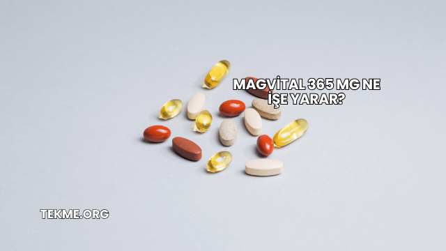 Magvital 365 Mg Ne İşe Yarar?