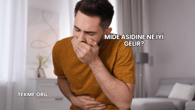 Mide Asidine Ne İyi Gelir?