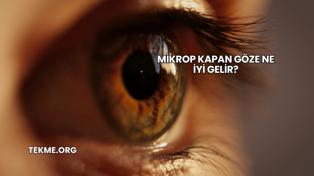 Mikrop Kapan Göze Ne İyi Gelir?