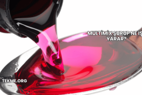 Multimix Şurup Ne İşe Yarar?