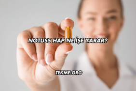 Notuss Hap Ne İşe Yarar?
