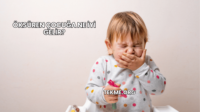 Öksüren Çocuğa Ne İyi Gelir?