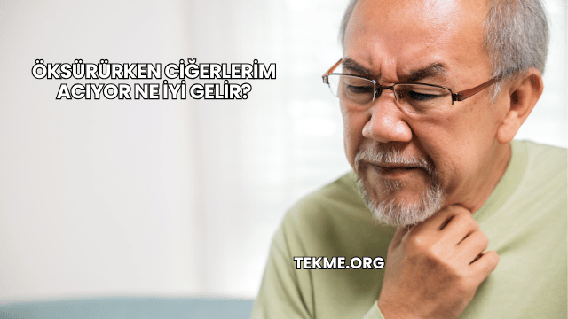 Öksürürken Ciğerlerim Acıyor Ne İyi Gelir?