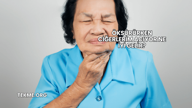 Öksürürken Ciğerlerim Acıyor Ne İyi Gelir?