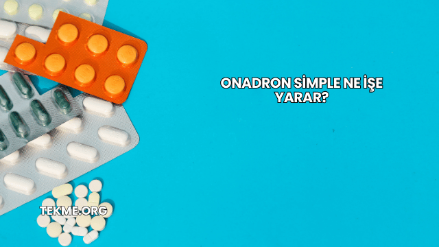 Onadron Simple Ne İşe Yarar?