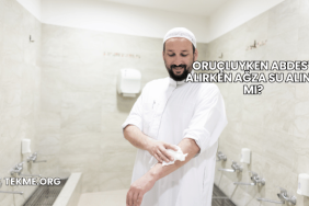 Oruçluyken Abdest Alırken Ağza Su Alınır mı?