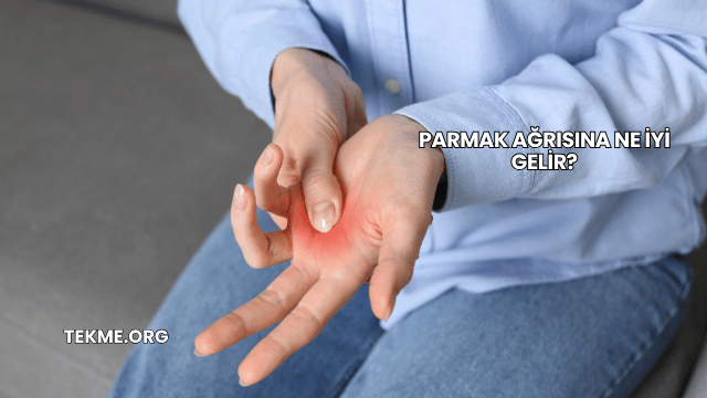 Parmak Ağrısına Ne İyi Gelir?