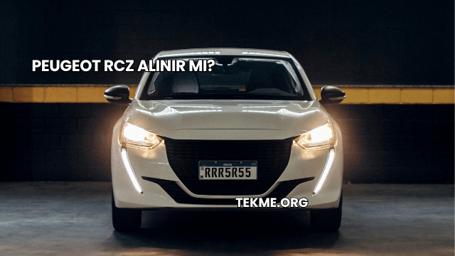 Peugeot RCZ Alınır mı?
