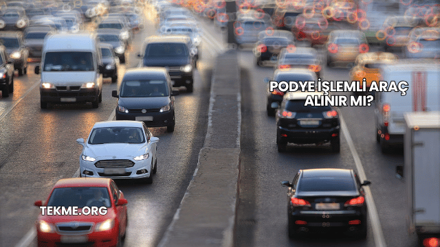Podye İşlemli Araç Alınır mı?