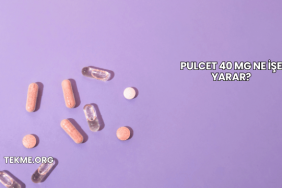 Pulcet 40 Mg Ne İşe Yarar?