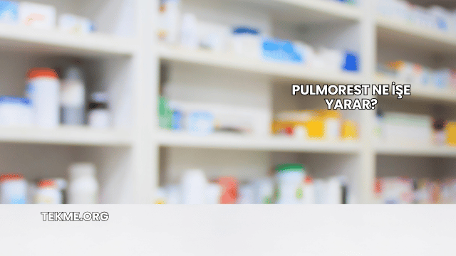 Pulmorest Ne İşe Yarar?
