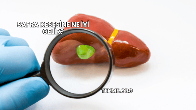 Safra Kesesine Ne İyi Gelir?
