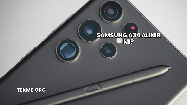 Samsung A34 Alınır mı?