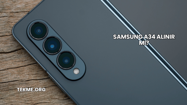Samsung A34 Alınır mı?