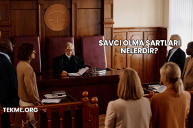 Savcı Olma Şartları Nelerdir?