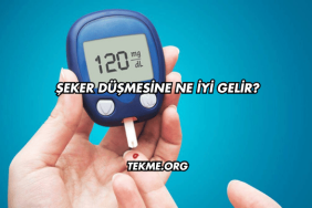 Şeker Düşmesine Ne İyi Gelir?