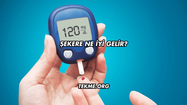 Şekere Ne İyi Gelir?