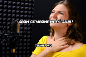 Sesin Gitmesine Ne İyi Gelir?