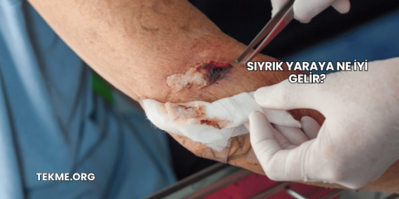 Sıyrık Yaraya Ne İyi Gelir?