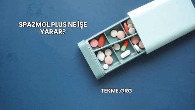 Spazmol Plus Ne İşe Yarar?