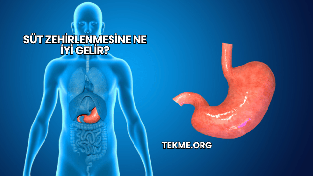 Süt Zehirlenmesine Ne İyi Gelir?