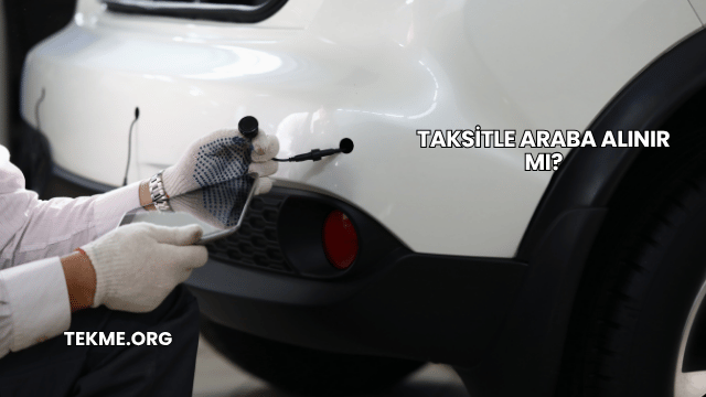 Taksitle Araba Alınır mı?