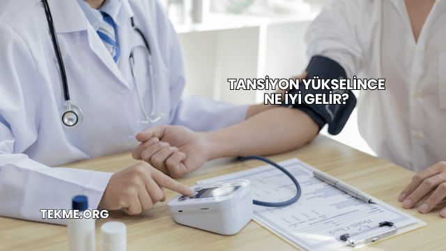 Tansiyon Yükselince Ne İyi Gelir?