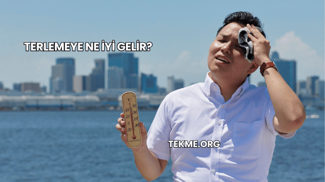 Terlemeye Ne İyi Gelir?