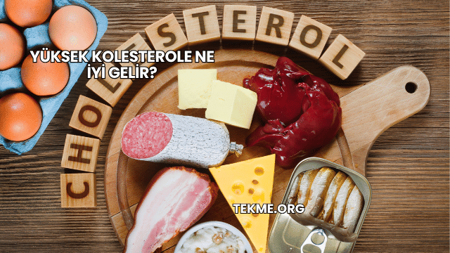 Yüksek Kolesterole Ne İyi Gelir?