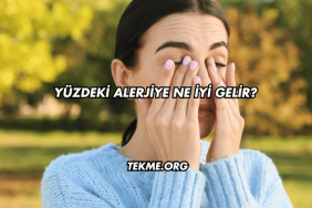 Yüzdeki Alerjiye Ne İyi Gelir?