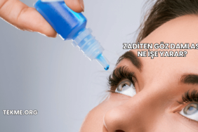 Zaditen Göz Damlası Ne İşe Yarar?