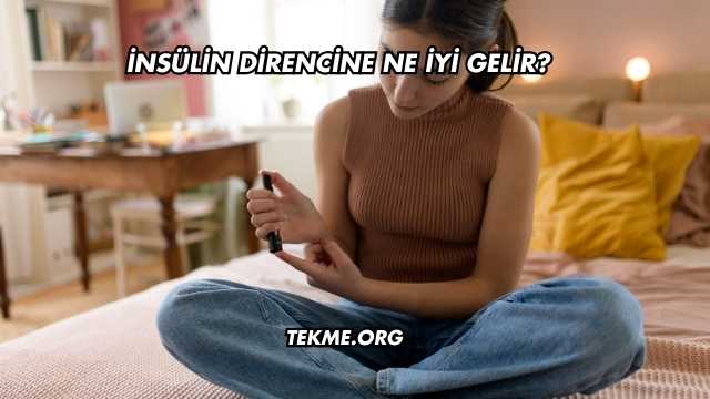 İnsülin Direncine Ne İyi Gelir?