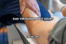 Kas Yırtığına Ne İyi Gelir?