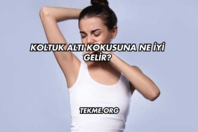 Koltuk Altı Kokusuna Ne İyi Gelir?