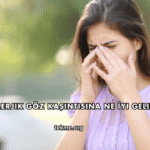 Alerjik Göz Kaşıntısına Ne İyi Gelir?