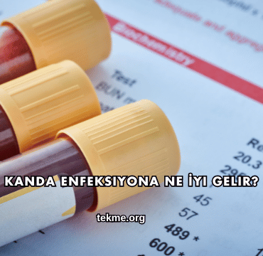 Kanda Enfeksiyona Ne İyi Gelir?