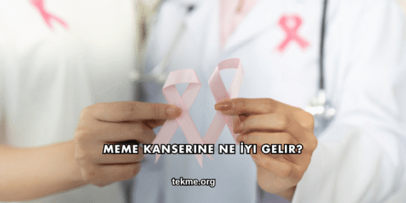 Meme Kanserine Ne İyi Gelir?