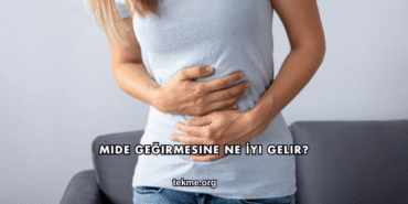 Mide Geğirmesine Ne İyi Gelir?