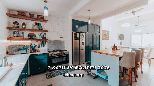 1 Katlı Ev Maliyeti 2026