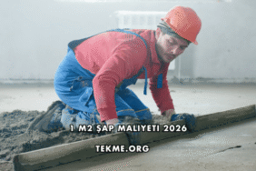 1 m2 Şap Maliyeti 2026