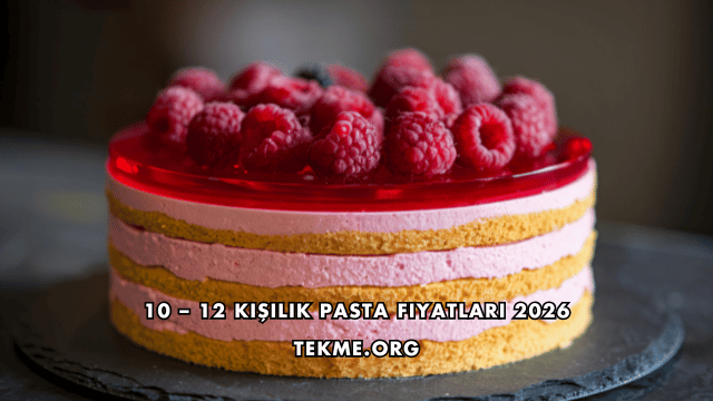 10 – 12 Kişilik Pasta Fiyatları 2026
