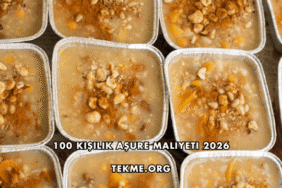 100 Kişilik Aşure Maliyeti 2026